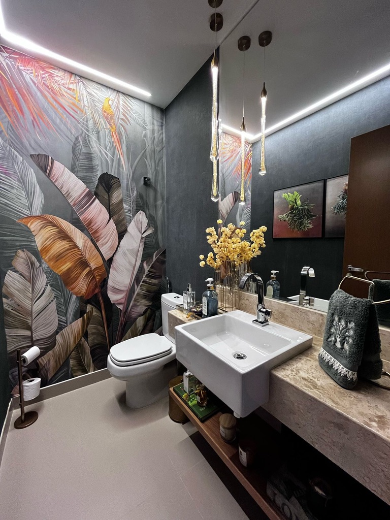 Lavabo decorado
